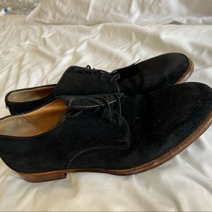 Gucci Men’s Black suede dress shoes